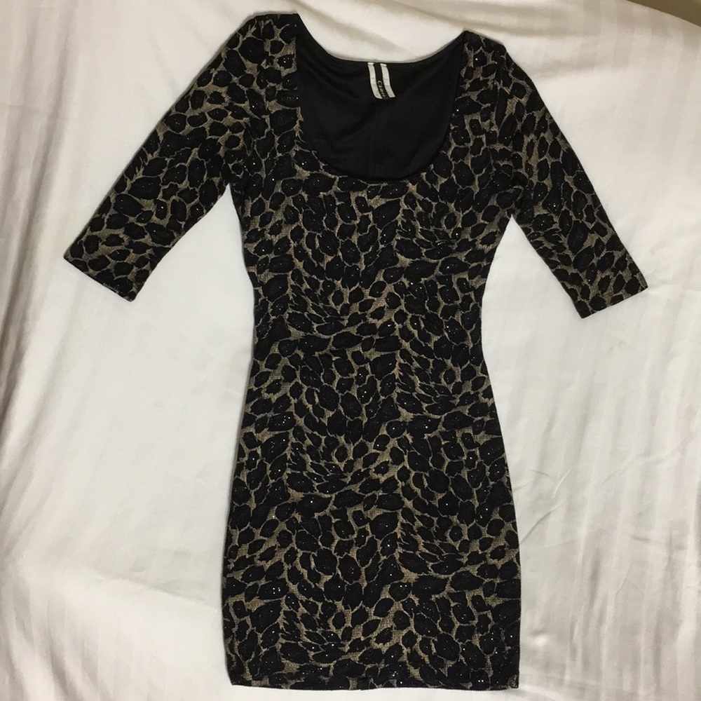 Cameo USA Knit Jacquard Mini Dress